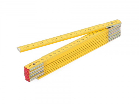 Wilmart  : Mètre pliant Bois 2 metres