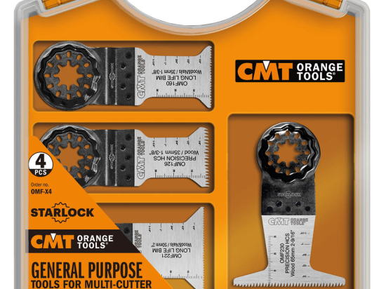 CMT : Set de 4 accessoires pour outils multifonctions
