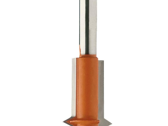 CMT : Fraise carbure rainurage en V - queue 12,7 mm