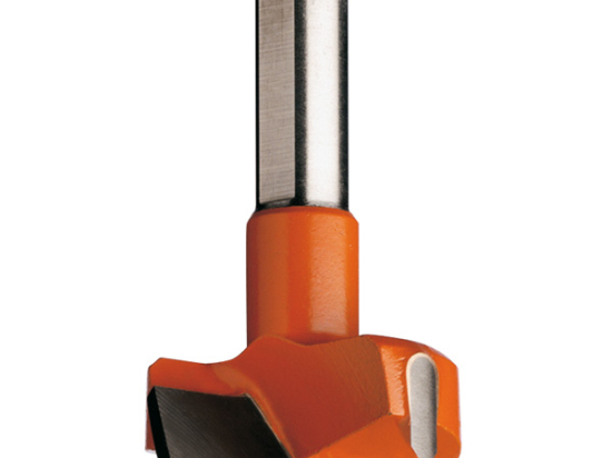CMT : meche carbure charniere 35 x 70 mm - Queue 10 mm - Droite