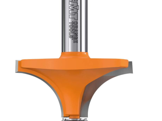 CMT : Fraise carbure 1/4 de rond 28,6 mm guidage - queue 12 mm