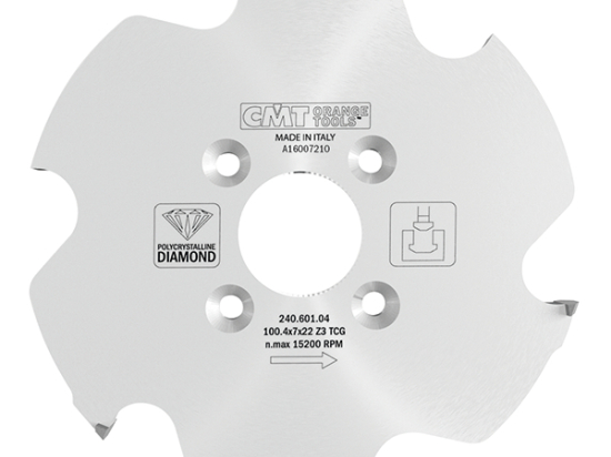 CMT : Lame diamant 100,4 x 7/4 mm CNC
