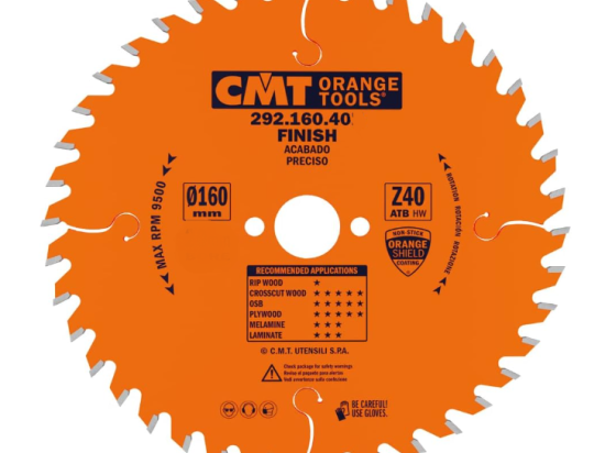 CMT : Lame carbure 160 z=40 al: 30mm