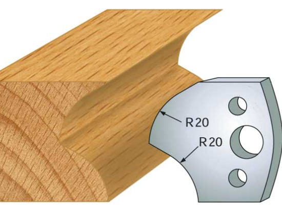 fers 40mm 120 rayon de 20mm