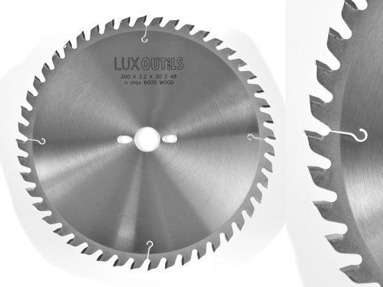 Lame circulaire carbure 300 mm Z = 48  intermediaire