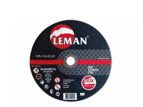 Leman Expert : 25 disques tronconnage inox 125 x 22 x 1 mm