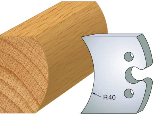 fers 50mm 215 rayon de 40mm