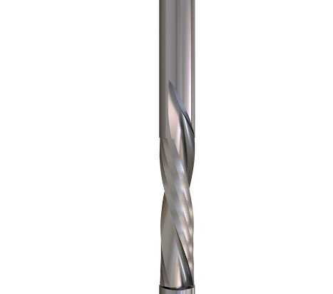 CMT : Fraise carbure hélicoidale Négative 12,7 mm -  guidage - Queue 12,7 mm