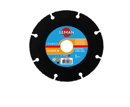Leman : 1 x disque tronconnage Carbure 125 x 22 x 1 mm