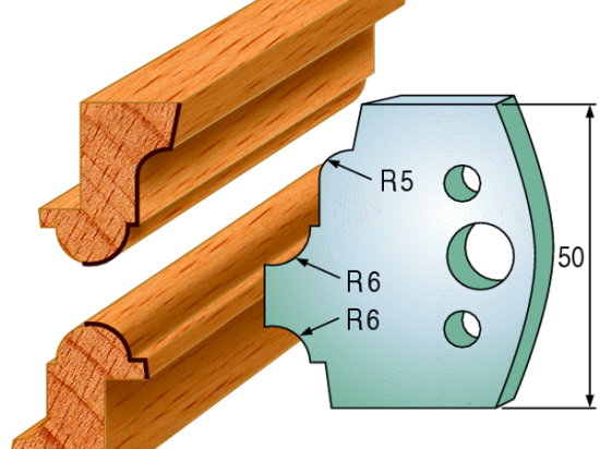 542 : Jeu de fers baguettes  ( 50 x 4 mm )