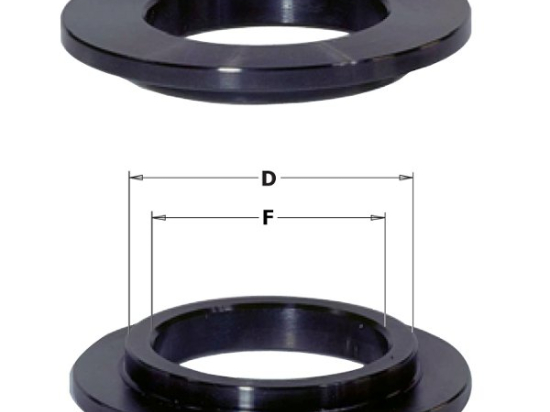 Jeu de bagues de réduction 30 à 20 mm