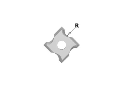 CMT : Plaquette carbure rayon 1,5 mm