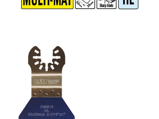 CMT : Spatule rigide 52 mm tous matériaux