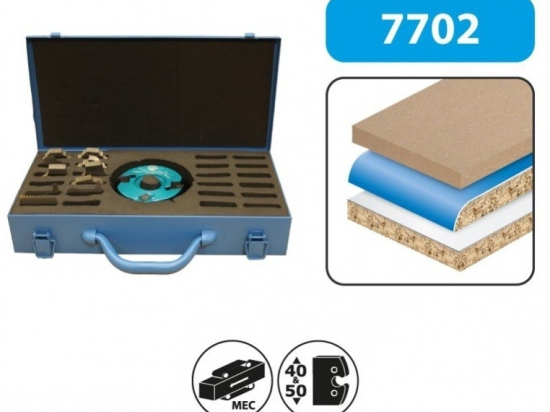 Leman - Coffret porte-outils à profiler 12 paires de fers ht 50 mm