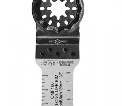 CMT : Lame plongeante 35 mm bois - Longue life - 5 pieces