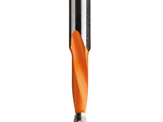 CMT : meche carbure à tourillonner traversante 10 x 77 mm - Queue 10 mm - Droite