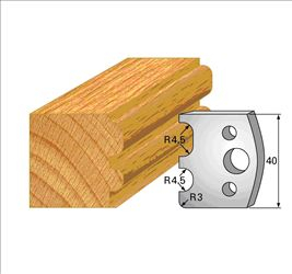 fers 40mm 007 contre-noix