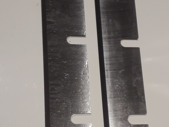 Jeu de 2 fers 200 mm a encoches pour Kity 635