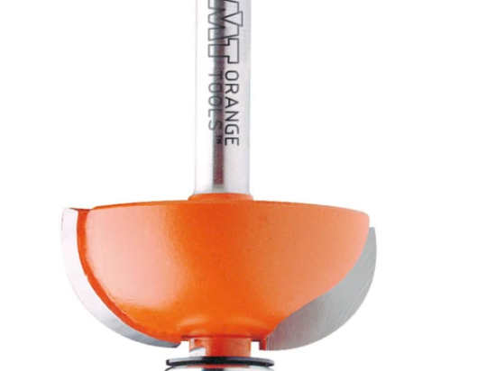 CMT : Fraise carbure congé 9,5 mm - queue 8 mm