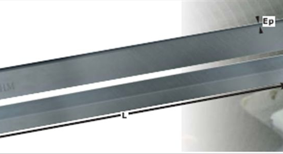 1 fer de 310 x 20 x 2.5 carbure
