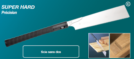 Scie japonaise SUPER HARD 240mm