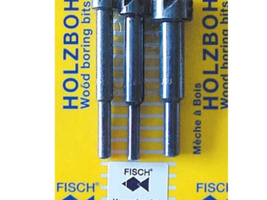 Fisch : 3 x fraise conique pour tete de vis