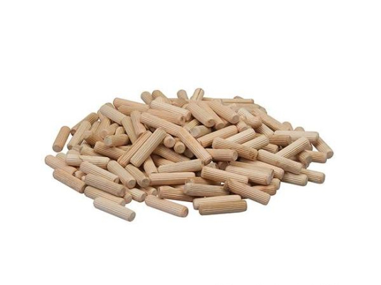 200 tourillons bouleau chanfreinés 10 x 40