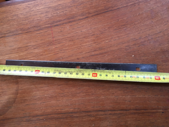 Jeu de 2 fers 260 mm trimetall Lurem RD26A