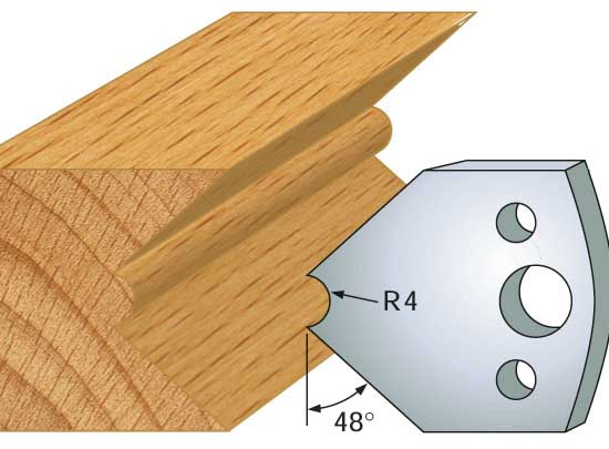 fers 40mm 080 mouchette et chanfrein