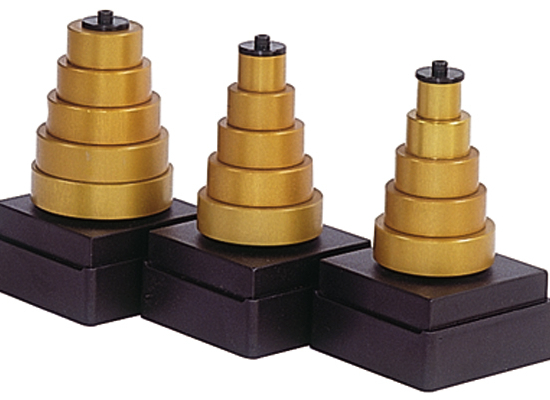 CMT : Kit de 5 bagues aluminium pour roulement fraise 660.990.11