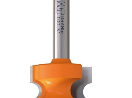 CMT : Fraise carbure demi-rond avec méplat rayon 4,75 mm - queue 6 mm