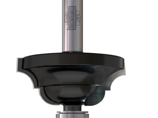 CMT Contractor : fraise carbure doucine 6,3 mm - guidage