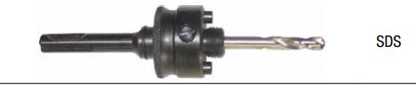 MPS : adaptateur SDS+ Trépan - scie cloche de 32 à 152 mm