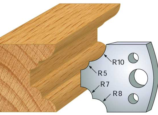 fers 40mm 022 1/4 de rond multiple