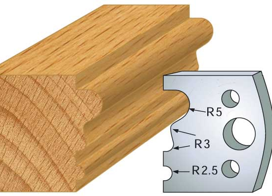 fers 40mm 033 multi-moulure
