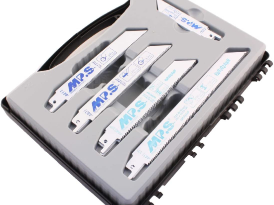 MPS : Coffret 25 x Lame scie sabre coupe métaux