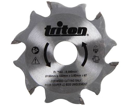 TRITON : Lame 100 mm pour fraiseuse à lamelles Z = 6