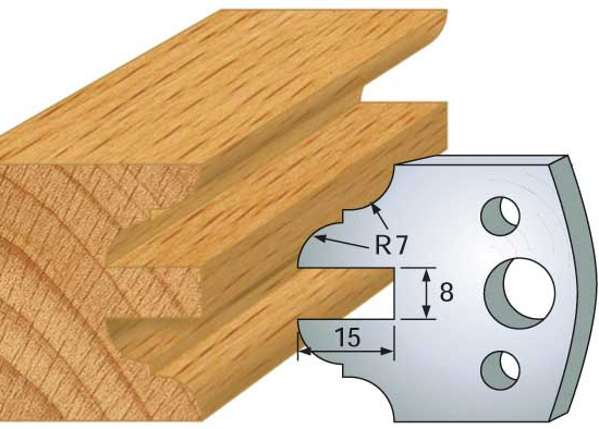 fers 40mm 099 c/profil double parement