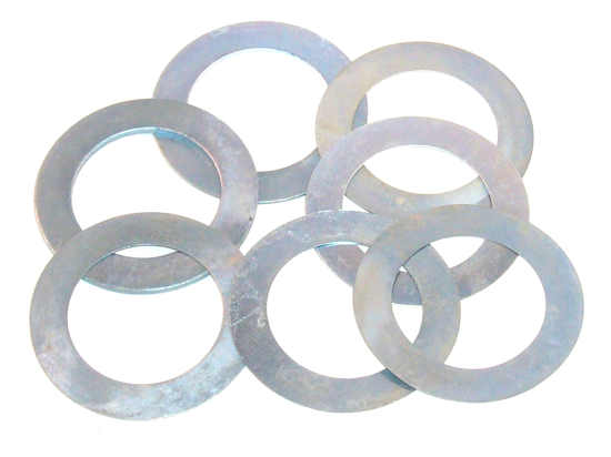 Jeu de 7 bagues minces toupie al: 30mm