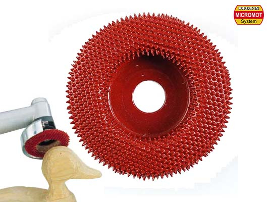 Proxxon : Disque a raper a aiguilles métalliques en carbure