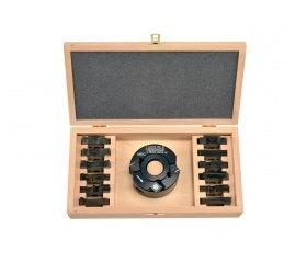 Coffret P.O. à profiler 90x50 alesage 30mm + 13 jeux de fers