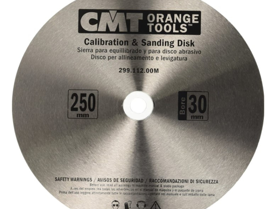 CMT :  Disque d'alignement et de ponçage 200 mm