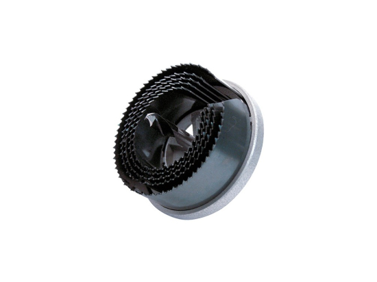 Leman : Lot de 7 Trépans - scies cloche multi-lames Ht. 25 mm pour bois