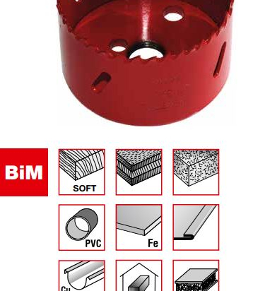 MPS : Trépan -  scie cloche bi-métal diamètre 43 mm