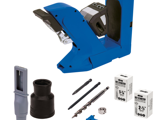 Kreg : Gabarit pour assemblage par vissage oblique