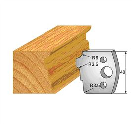 fers 40mm 039 multi-moulure