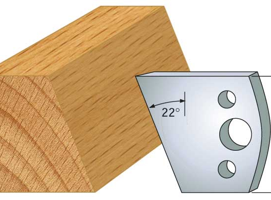 fers 40mm 001 chanfrein 22°