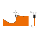 CMT : Lame Diamant 85 mm pour fibrociment - al : 15 mm