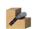 CMT : Fraise carbure droite 3 mm pour joints -  Queue 6 mm
