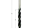 CMT : Foret percage bois 7 mm